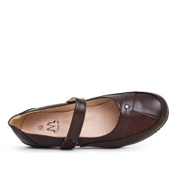  Big size-Faux leather comfort shoes