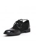 Derby in faux leather for women