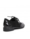 Derby en simili Cuir pour femme