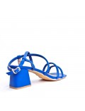 Big size 41-44 -Faux leather heeled sandal