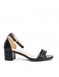 Big size 41-44 -Faux leather heeled sandal