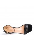 Big size 41-44 -Faux leather heeled sandal