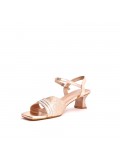 Big size 41-44 -Faux leather heeled sandal