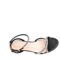 Big size 41-44 -Faux leather heeled sandal