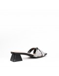 Big size 41-44 -Faux leather heeled sandal