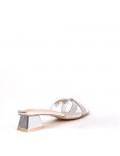 Big size 41-44 -Faux leather heeled sandal