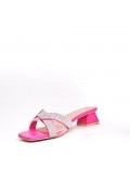 Big size 41-44 -Faux leather heeled sandal