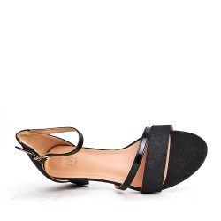 Big size 41-44 -Faux leather heeled sandal