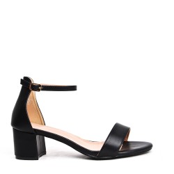 Big size 41-44 -Faux leather heeled sandal