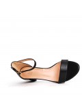 Big size 41-44 -Faux leather heeled sandal