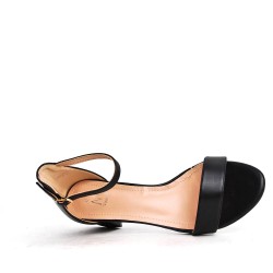 Big size 41-44 -Faux leather heeled sandal