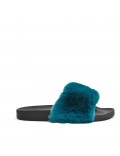 Winter fur slipper