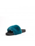 Winter fur slipper