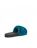 Winter fur slipper