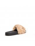 Winter fur slipper