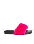 Winter fur slipper