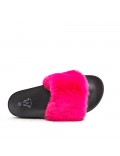 Winter fur slipper