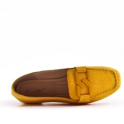 Comfort shoe in faux suede