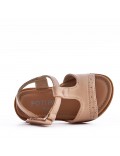 Sandale fille en simili cuir