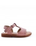 Sandale fille en simili cuir