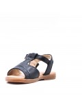 Sandale fille en simili cuir