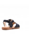 Sandale fille en simili cuir