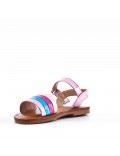 Sandale fille en simili cuir