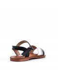 Sandale fille en simili cuir