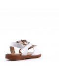 Sandale fille en simili cuir