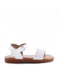 Sandale fille en simili cuir