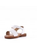 Sandale fille en simili cuir