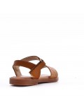 Sandale fille en simili cuir