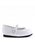 Ballerine fille en simili cuir 