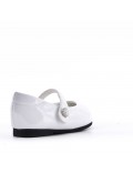 Ballerine fille en simili cuir 