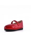 Ballerine fille en simili cuir 