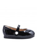 Ballerine fille en simili cuir 