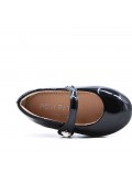 Ballerine fille en simili cuir 