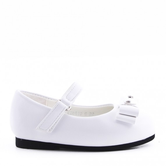 Ballerine fille en simili cuir 