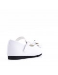 Ballerine fille en simili cuir 