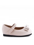 Ballerine fille en simili cuir 