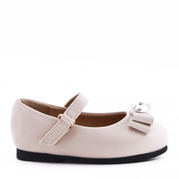 Ballerine fille en simili cuir 