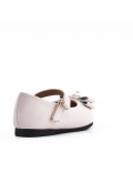 Ballerine fille en simili cuir 