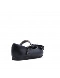 Ballerine fille en simili cuir 