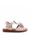 Sandale fille en simili cuir