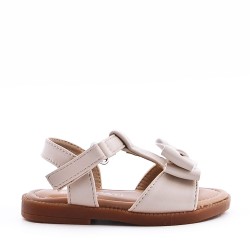 Sandale fille en simili cuir