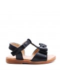 Sandale fille en simili cuir