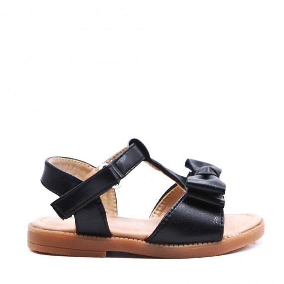 Sandale fille en simili cuir