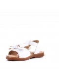 Girl's faux leather sandal