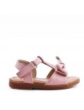 Girl's faux leather sandal