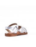 Sandale fille en simili cuir